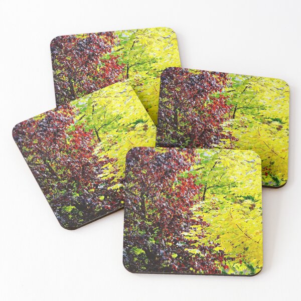 Item preview, Abstract autumn foliage | Dark and bright colors designed and sold by CarolinaReina.