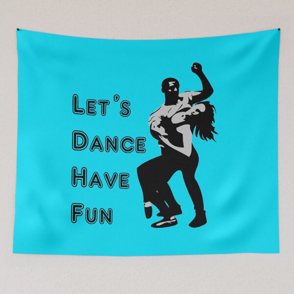 Item preview, let's dance have fun - dancing couple designed and sold by cglightNingART.