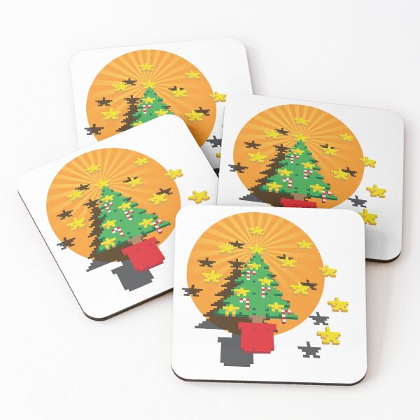 Item preview, Retro Cube Xmas Tree 02 designed and sold by MisterSquid.