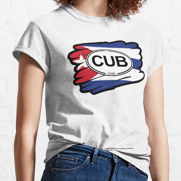 Cuba, Cuban Flag Classic T-Shirt