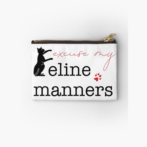 Item preview, Excuse my feline manners designed and sold by MarinaGreen.