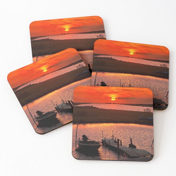 Item preview, Sunset at the Delta of Evros designed and sold by Hercules Milas.
