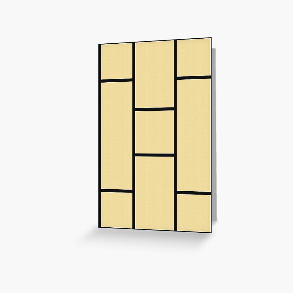 Tatami Greeting Card