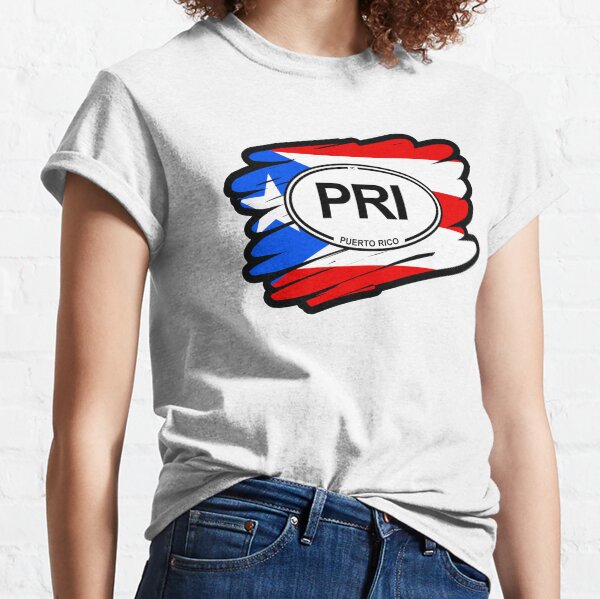 Puerto Rico, Puerto Rican Flag Classic T-Shirt