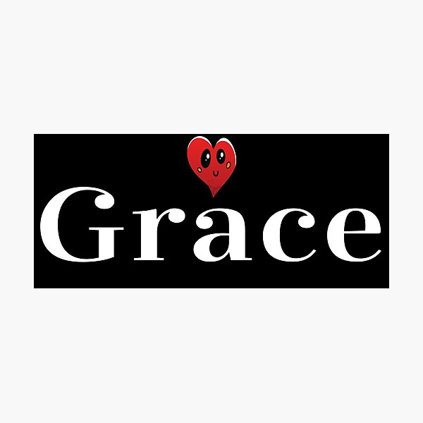 Láminas fotográficas: Nombre Grace