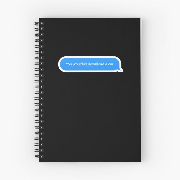 Item preview, you wouldnt download a car Popular Meme Speech imessage designed and sold by mekx.