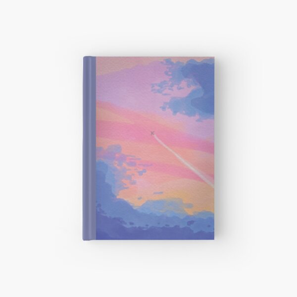 Plane Trails Hardcover Journal