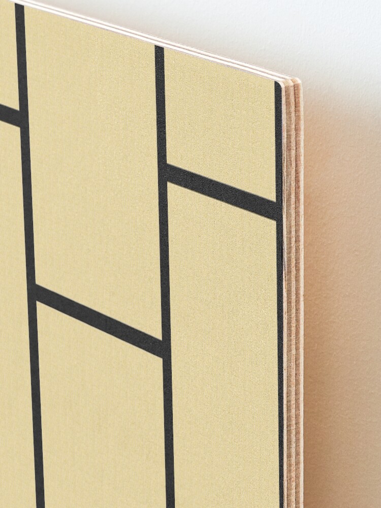 Alternate view of Tatami Mounted Print