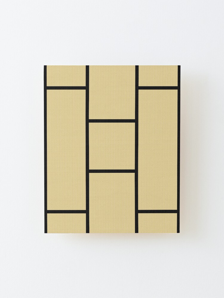 Alternate view of Tatami Mounted Print