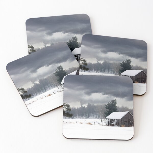 Item preview, Barn in Winter designed and sold by Johnny Furlotte.