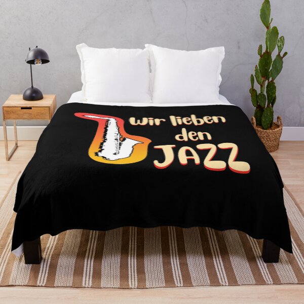 Artikelvorschau, Wir Lieben Jazz Musik Saxophon Instrument Geschenk entworfen und verkauft von redshirtz.
