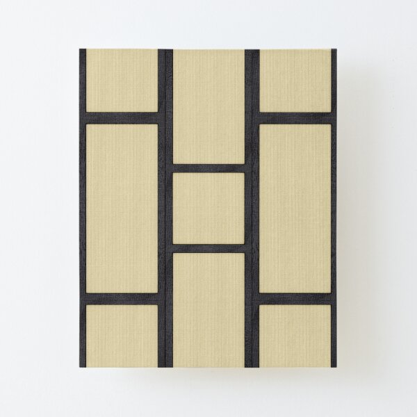 Tatami Canvas Mounted Print
