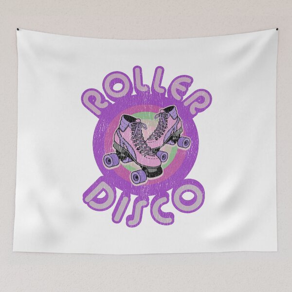 Item preview, Roller Disco Derby design Vintage & Distressed 70s 80s designed and sold by phoxydesign.
