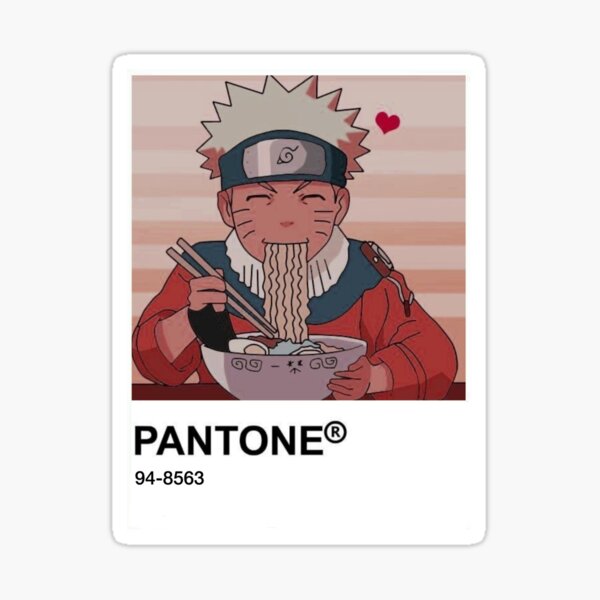 Kawaii Pantone anime boy Sticker