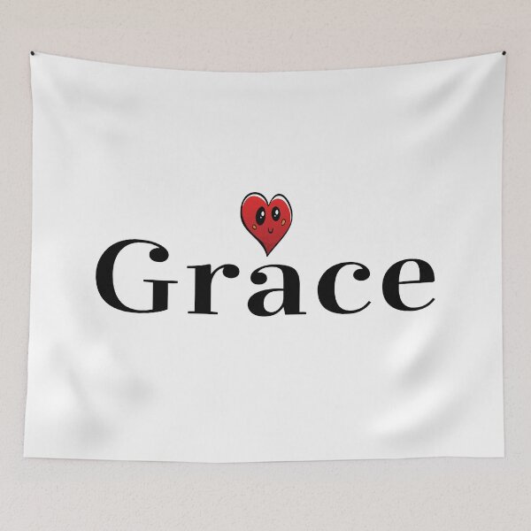 Artikelvorschau, Grace Süßes Herz Mein Name ist Grace entworfen und verkauft von ProjectX23.