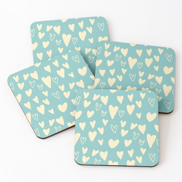 Artikelvorschau, Valentines Cute Hearts Blue-Pearl #Valentines entworfen und verkauft von susycosta.