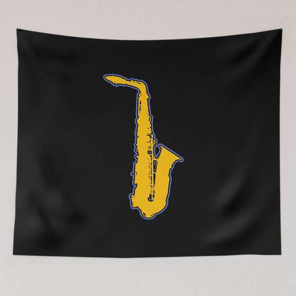 Artikelvorschau, Saxophone Musikinstrument Jazz saxofon Geschenk entworfen und verkauft von redshirtz.