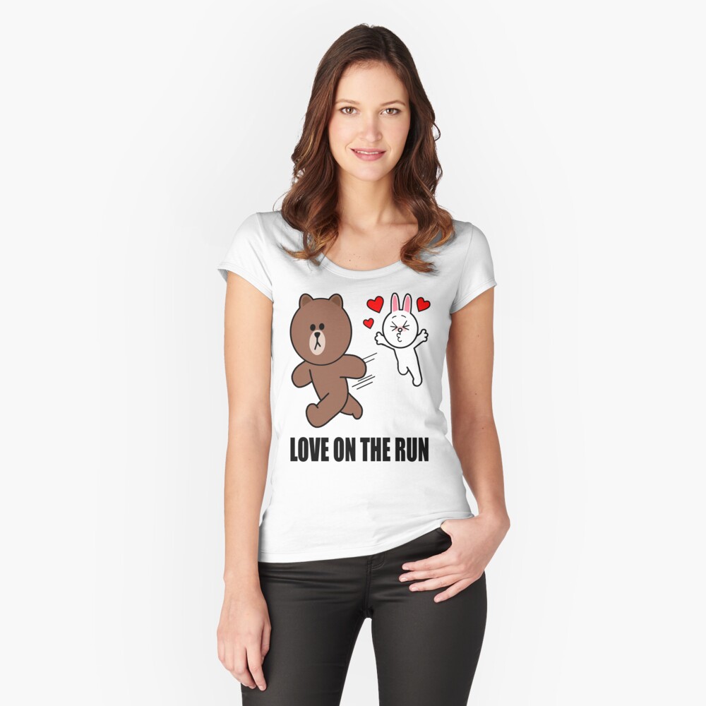 cony and brown t shirt