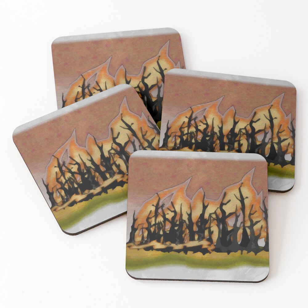 Item preview, Coasters (Set of 4) designed and sold by Bubblepoor.