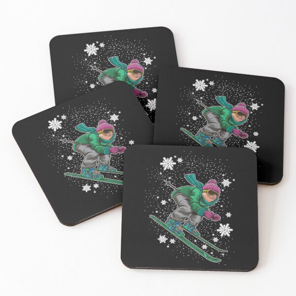 Item preview, Cool Skiing Pig - Apres Ski - Winter Snow Mountain designed and sold by anziehend.