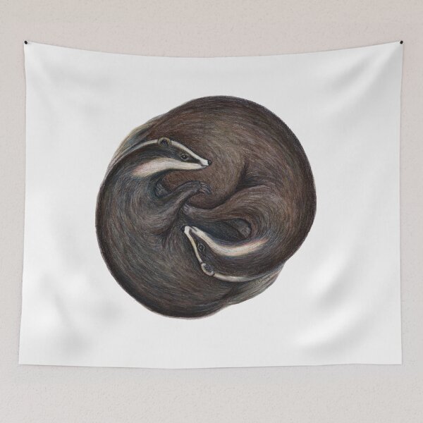 Item preview, European Badger designed and sold by Tamara Clark.