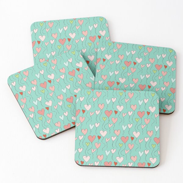 Item preview, Cute Heart Balloon Aqua #Valentines designed and sold by susycosta.