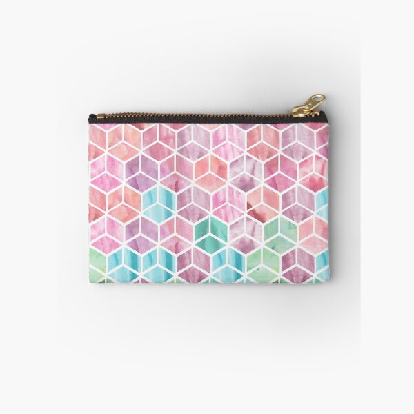 Item preview, Watercolour cube pattern designed and sold by JHKDesign.
