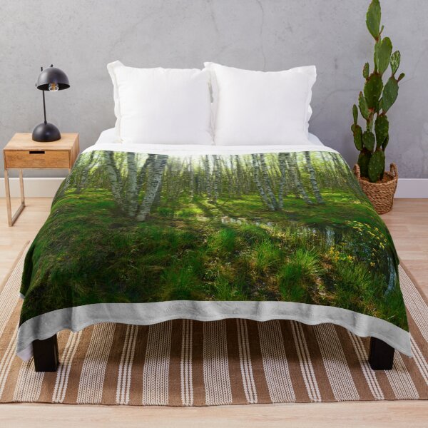 Item preview, Dawn in the spring birch forest designed and sold by yarvin13.