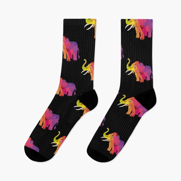 Item preview, Elephant animal elephant colorful wildlife gift designed and sold by redshirtz.