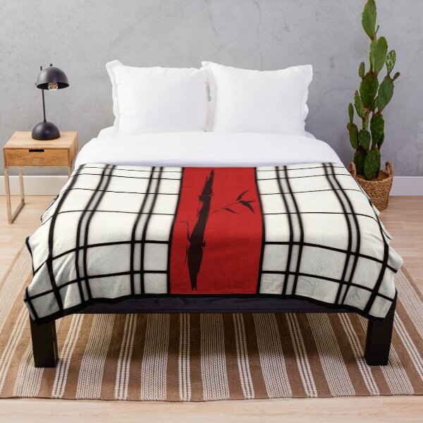 Shoji - bamboo Throw Blanket