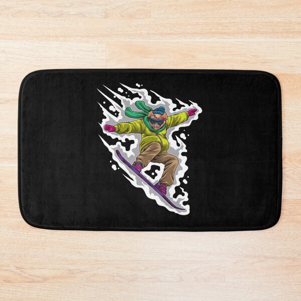Item preview, Cool Snowboard Pig - Apres Ski - Winter Snow designed and sold by anziehend.