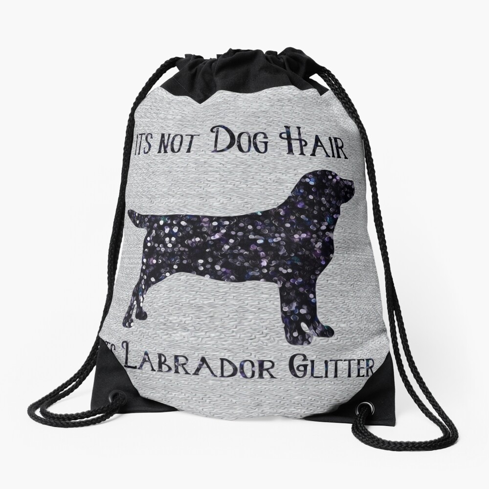 It's Not Dog Hair It's Husky Glitter Tote Bag — Potter's Printing