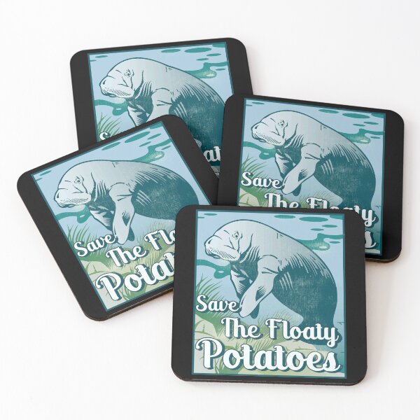 Item preview, Inspirational Gifts - Save The Manatee Gift - Save The Floaty Potatoes - Sea Cow designed and sold by kntranhoang.