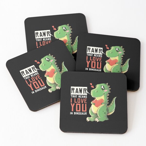 Item preview, Rawr. That Means I Love You in Dinosaur, Funny Valentine for Dinosaur Lovers, Dinosaur Lover Birthday Gift designed and sold by fatamyfan1.