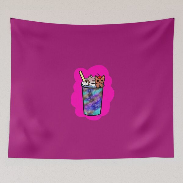 Item preview, Galaxy coffee cat cup designed and sold by Wolfponybot.