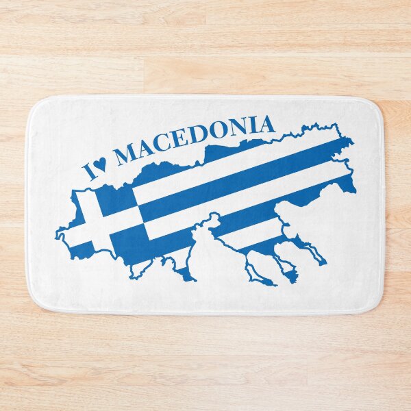 Item preview, Macedonia flag map designed and sold by Lefteris Betsis.