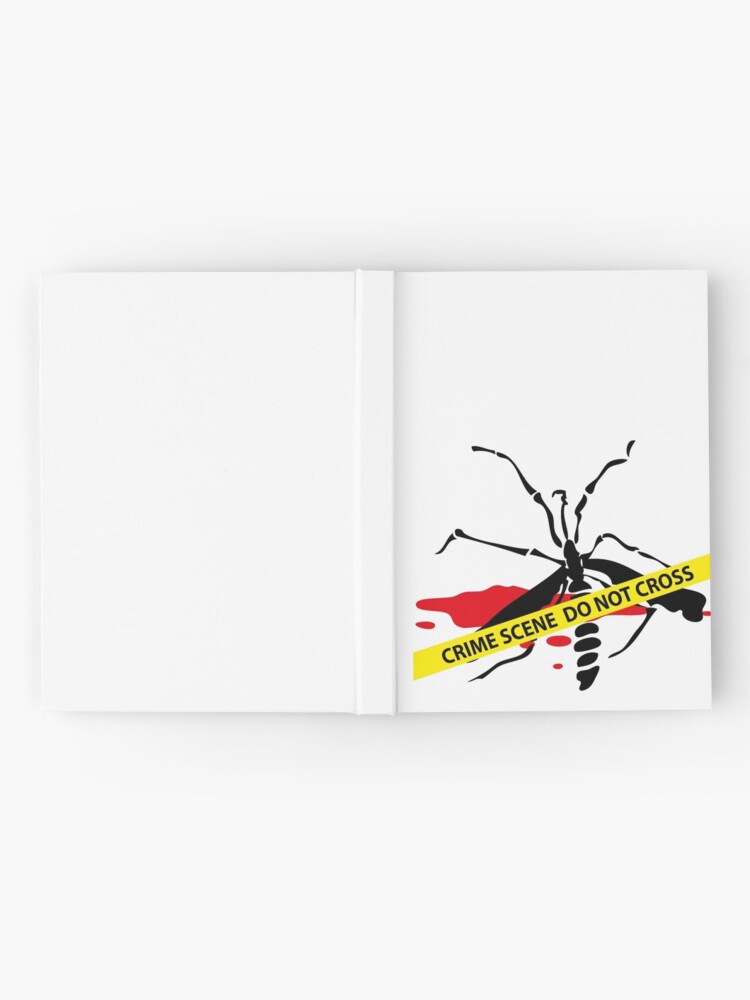 Alternate view of Crime scene mosquito Hardcover Journal
