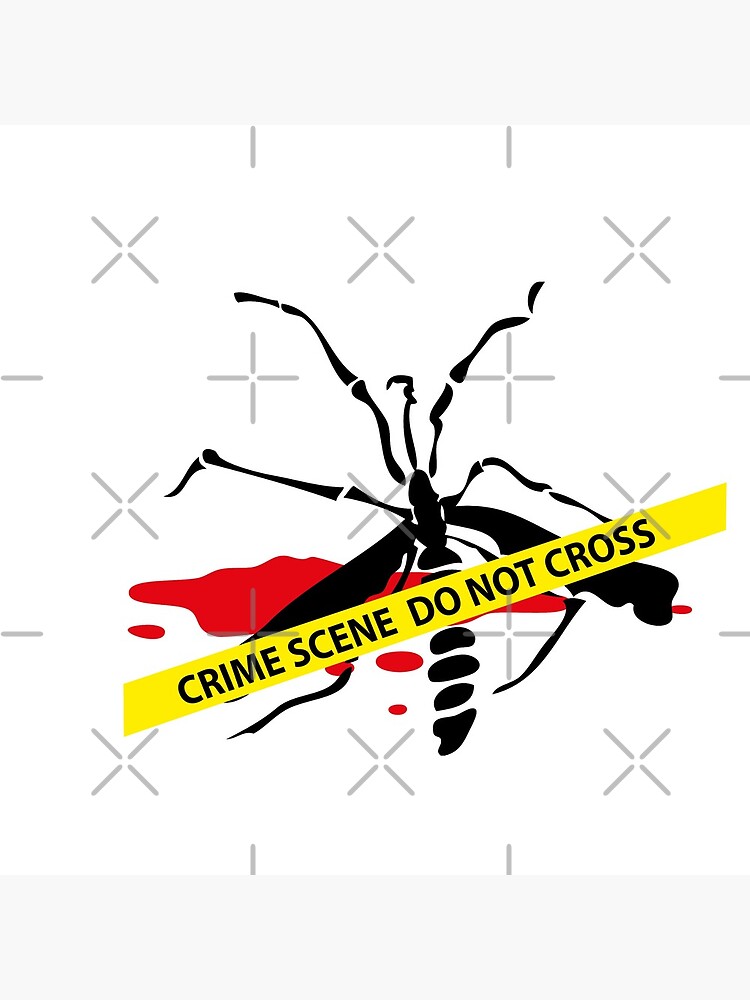 Crime scene mosquito by cglightNing
