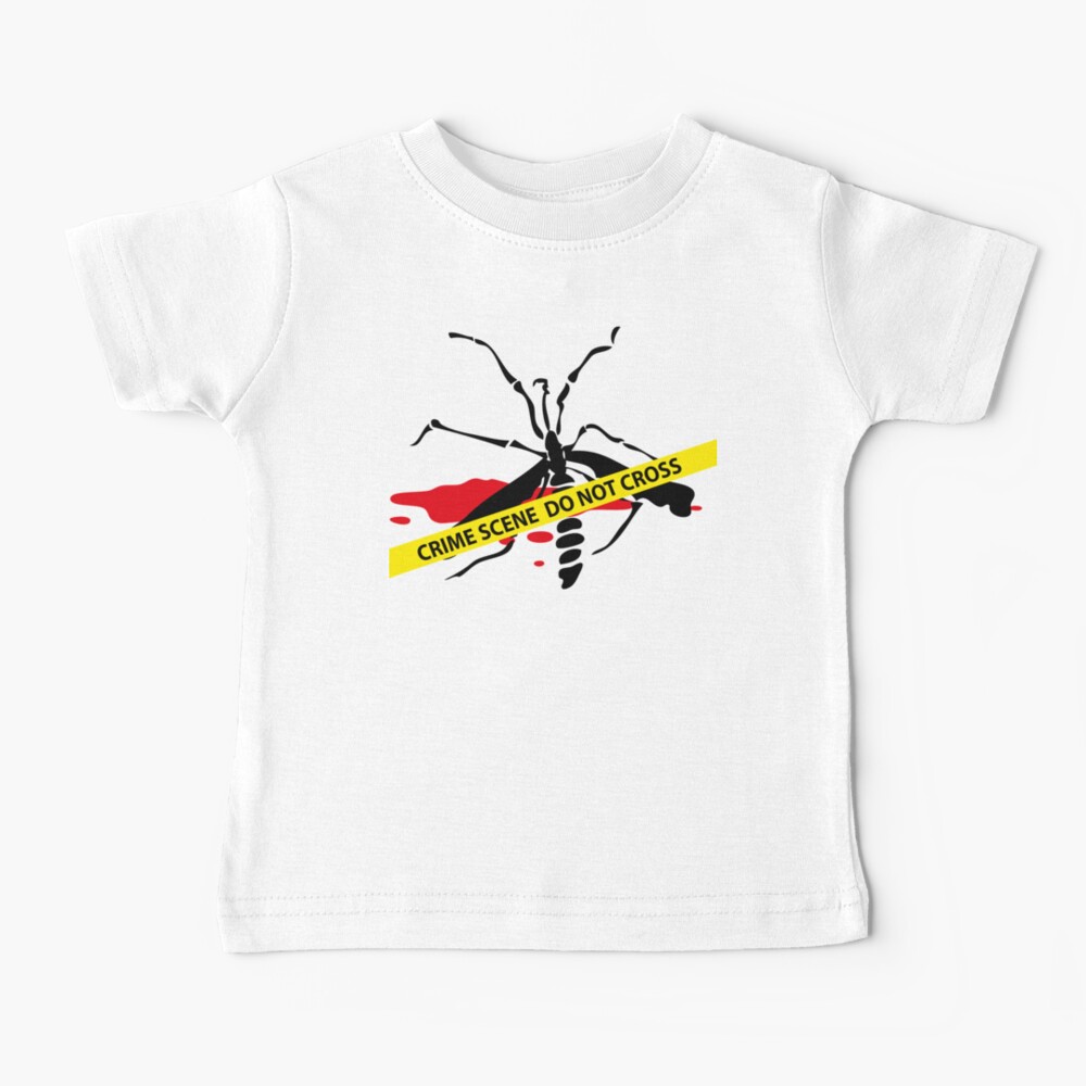 Crime scene mosquito Baby T-Shirt