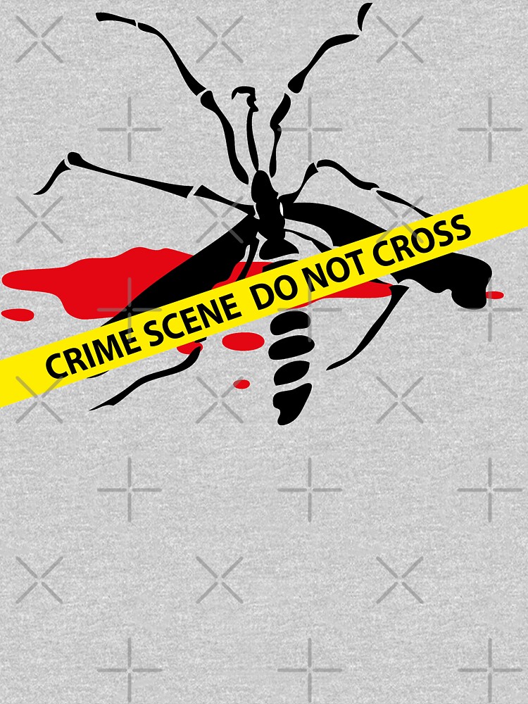 Crime scene mosquito by cglightNing