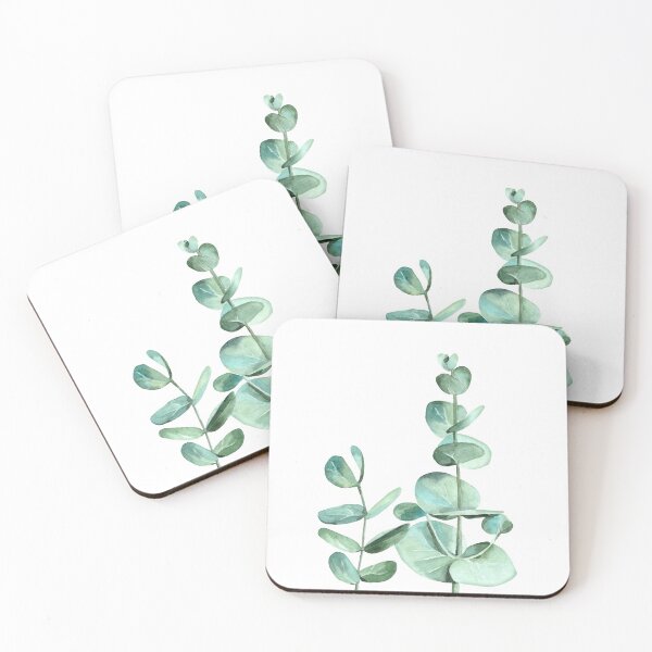 Item preview, Eucalyptus branch.  designed and sold by artbyasolo.