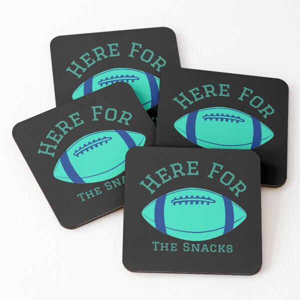 Item preview, Here for the snacks - Super Bowl 2020 LIV Miami - Football 54 designed and sold by Nora's Designs and Graphics.
