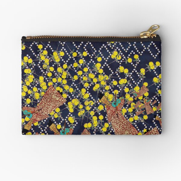 Nighttime Fiddler Zipper Pouch