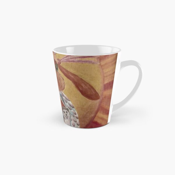 The Great Feathered Rabbit and Happy Hedgehogs Tall Mug