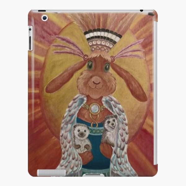 The Great Feathered Rabbit and Happy Hedgehogs iPad Snap Case