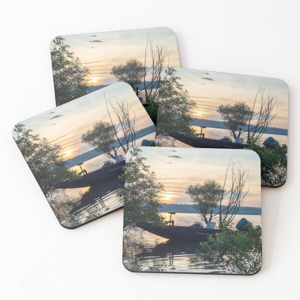 Item preview, Sunrise Over The Fishing Boat designed and sold by mljdwhite.