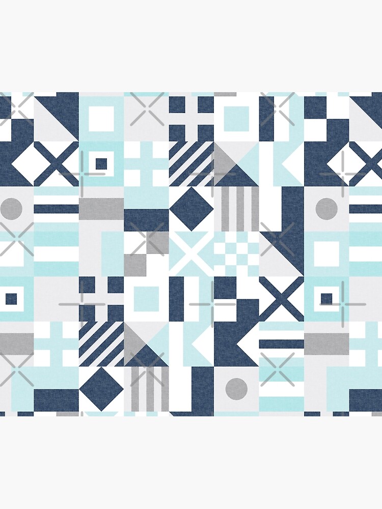 Nautical Flags - maritime blue by littlearrow