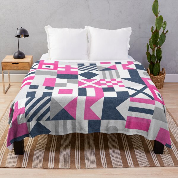 Item preview, Nautical Flags - maritime pink designed and sold by littlearrow.