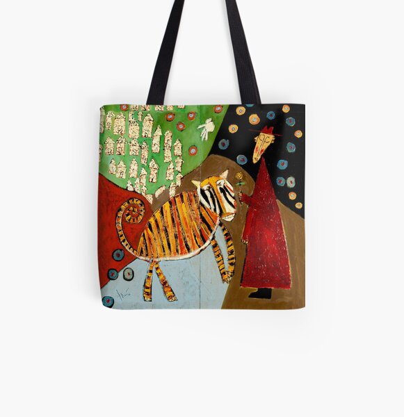 Fables - The Tiger All Over Print Tote Bag