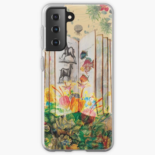 Literary Fauna & Flora Samsung Galaxy Soft Case